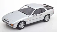 Samochody i pojazdy dla dzieci - Kk-Scale Porsche 924 Turbo 1986 Silver 1:18 180901 - miniaturka - grafika 1