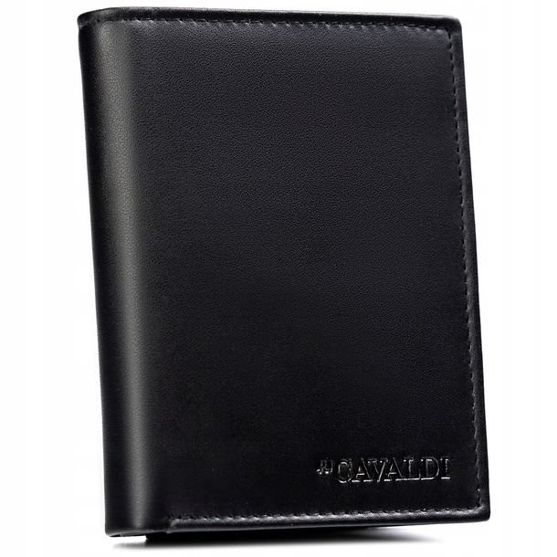 Portfel męski na karty dokumenty pojemny rozbudowany średniej wielkości