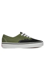 Trampki damskie - Vans Tenisówki Authentic VN000BW5ZBF1 Zielony - miniaturka - grafika 1
