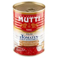 Mieszanki warzywne, sałatki - DEVELEY Pomidory krojone z czosnkiem 400 g Mutti - miniaturka - grafika 1