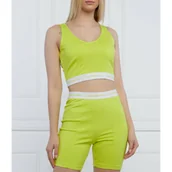 Koszulki i topy damskie - Calvin Klein Jeans Top | Slim Fit - miniaturka - grafika 1