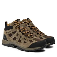 Buty trekkingowe męskie - Trekkingi Columbia Redmond™ III Mid Waterproof Walking Shoe 1940581 Brązowy - miniaturka - grafika 1