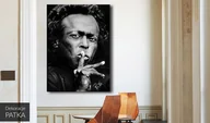 Obrazy i zdjęcia na płótnie - Miles Davis - dekoracje wnętrz - miniaturka - grafika 1
