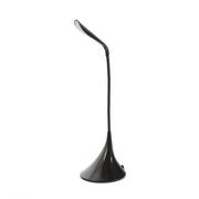 Lampy stojące - Platinet lampka biurkowa 3,5W flexible elastyczna ładowarka USB czarna PDL04B PDL04B - miniaturka - grafika 1