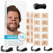 Masażery - Rozszerzacz magnetyczny do nosa redukuje chrapanie poprawia oddychanie - miniaturka - grafika 1