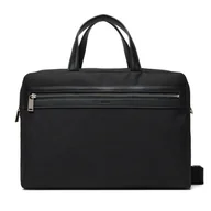 Torby na laptopy - Torba na laptopa Calvin Klein Contrast Commuter Bag LV04D3032G Czarny - miniaturka - grafika 1