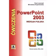 Podstawy obsługi komputera - Ćwiczenia z Power Point 2003 wersja polska - miniaturka - grafika 1