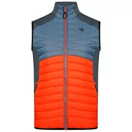Kurtki męskie - Dare2b Męska kurtka MountaineerIIVest Stellar Blue/Burnt Salmon/Orion Grey, XS - miniaturka - grafika 1