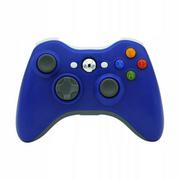 Kontrolery do Xbox - Pad Bezprzewodowy Xbox 360 Blue Z Wibracjami Z Odbiornikiem - miniaturka - grafika 1