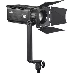 Godox Lampa LED z soczewką ogniskującą i wrotami Godox S60 - Kamery cyfrowe - akcesoria - miniaturka - grafika 1