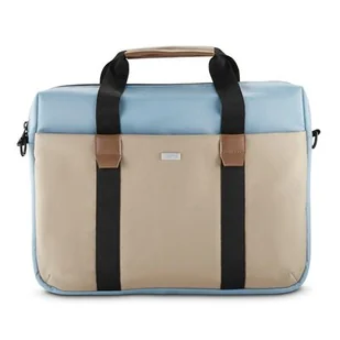 Torba na laptopa HAMA Silvan 15.6 - 16.2 cali Niebiesko-beżowy - Torby na laptopy - miniaturka - grafika 1