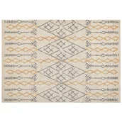 Dywany - Dywan bawełniany 160 x 230 cm beżowo-żółty KADAPA - miniaturka - grafika 1