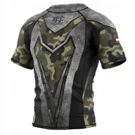 Kimona, stroje i obuwie - Extreme Hobby Rashguard Krótki Rękaw Military Camo M - miniaturka - grafika 1