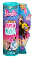 Lalki dla dziewczynek - Barbie Cutie Reveal Dżungla Tukan Hkr00 - miniaturka - grafika 1