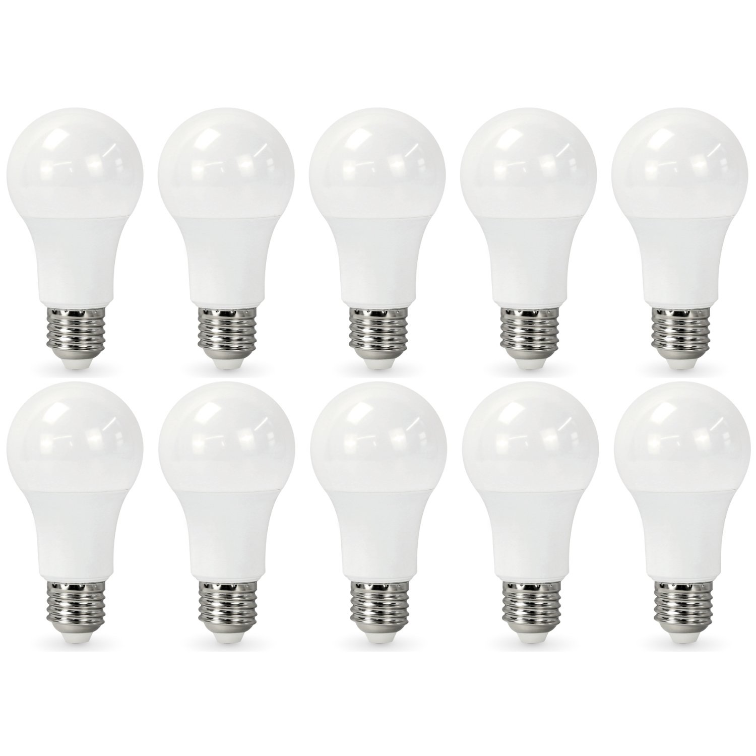 10x Żarówka LED GS E27 Kulka 10,5W 6500K Barwa Zimna biała 1055lm 200 stopni