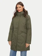 Kurtki damskie - Tommy Hilfiger Parka WW0WW43121 Khaki Regular Fit - miniaturka - grafika 1