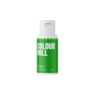 Dodatki do ciast w proszku - Barwnik olejowy ZIELONY - Green Colour Mill, 20 ml - miniaturka - grafika 1