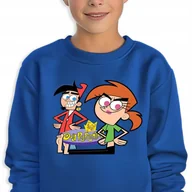 Bluzy dla dziewczynek - Bluza Dziecięca Granatowa Chip&Vicky Wróżkowie Chrzestni Wz -104 Cm (3-4) - miniaturka - grafika 1