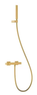Bateria prysznicowa TRES Slim Exclusive 24-K Złoto 20216701OR - Baterie umywalkowe - miniaturka - grafika 1