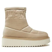 Botki damskie - Botki LOVE MOSCHINO JA24266I0LJAW026 Beżowy - miniaturka - grafika 1