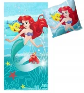 Okrycia kąpielowe dla dzieci - Ręcznik plażowy Arielka Księżniczka 70x140 - miniaturka - grafika 1