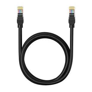 Kabel sieciowy Baseus Ethernet CAT5, 1,5m (czarny) - Kable miedziane - miniaturka - grafika 2