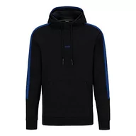 Bluzy męskie - BOSS bluza męska, czarny, XXL - miniaturka - grafika 1