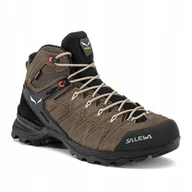 Buty trekkingowe damskie - Buty trekkingowe damskie Salewa Alp Mate Mid Wp brindle/oatmeal 37 (4.5 Uk) - miniaturka - grafika 1