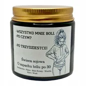 Świece - Świeca Sojowa PREZENT DLA PRZYJACÓŁKI KOLEŻANKI ZNAJOMEJ PO TRZYDZIESTCE - miniaturka - grafika 1