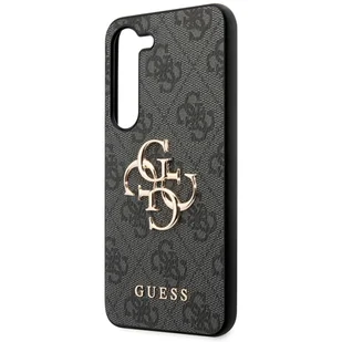 Guess GUHCS23FE4GMGGR S23 FE S711 szary/grey hardcase 4G Big Metal Logo - Etui i futerały do telefonów - miniaturka - grafika 6