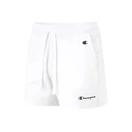Spodenki damskie - Champion Spodenki sportowe damskie Biały - Spodenki damskie - miniaturka - grafika 1