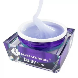 Allepaznokcie Żel do paznokci budujący Allepaznokcie Perfect French Casual White 30 ml - Żele do paznokci - miniaturka - grafika 1