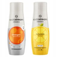 Syropy i koncentraty owocowe - Syropy SodaStream Orange Zero Pomarańcza Bez Cukru + Lemoniada Lemonade - miniaturka - grafika 1
