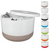 Kosmetyczki, organizery i kuferki - Spirella spirella 10.17559 moji Multi-Box, taupe 10.17559 - miniaturka - grafika 1