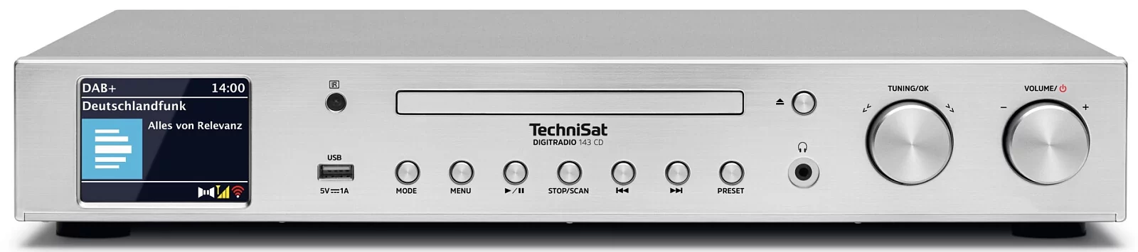 TechniSat Digitradio 143 CD V3 Srebrny