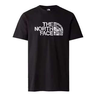 Koszulki sportowe męskie - Koszulka The North Face Woodcut Dome 0A87NXJK31 - czarne - grafika 1