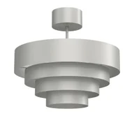 Lampy sufitowe - Żyrandol natynkowy RINGS 1xE27/15W/230V chrom - miniaturka - grafika 1