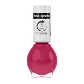 Lakiery hybrydowe - Miss Sporty 1 Minute to Shine lakier do paznokci 134 7ml - miniaturka - grafika 1