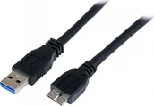 Kable USB - Kabel USB StarTech USB-A - micro-B 1 m Czarny JAB-1885551 - miniaturka - grafika 1