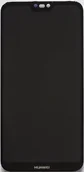 Części serwisowe do telefonów - Wyświetlacz do HUAWEI P20 Lite Black - miniaturka - grafika 1