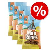 Przysmaki dla psów - Korzystny pakiet Barkoo Mini Bones półwilgotne, 4 x 200 g - Ze żwaczami - miniaturka - grafika 1