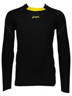 Koszulki sportowe męskie - asics Koszulka funkcyjna w kolorze czarnym - miniaturka - grafika 1