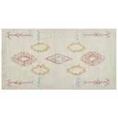 Dywany - Dywan bawełniany 80 x 150 cm beżowy BETTIAH - miniaturka - grafika 1