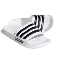 Sandały męskie - Klapki basenowe Adidas Adilette Shower - miniaturka - grafika 1