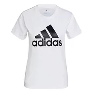 Koszulki i topy damskie - Adidas Damska koszulka W Bl T Czarny, biały S GL0649 - miniaturka - grafika 1