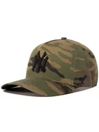 Czapki męskie - York 47 Brand Czapka z daszkiem Mlb New Yankees B-GRVSP17CNP-CM Zielony - miniaturka - grafika 1