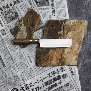 Kanetsune 1000 Shirogami #2/SS Nóż Mini Nakiri 13,5 cm - Noże kuchenne - miniaturka - grafika 5