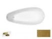 Besco WA-170-GZZ GOYA A-LINE GLAM złota wanna wolnostojąca maskownica syfonu z przelewem złota 170 x 80 - Wanny Besco WA-170-GZZ GOYA A-LINE GLAM złota wanna wolnostojąca maskownica syfonu z przelewem złota 170 x 80 - Wanny - miniaturka - grafika 2
