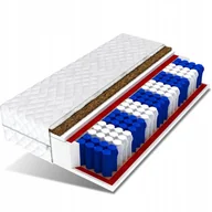 Materace - Materac 180x90 kokos pocket 7 stref 15 cm MARS - miniaturka - grafika 1