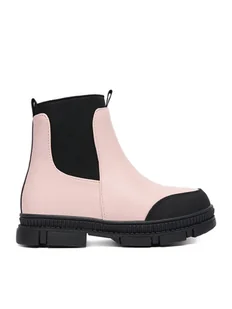 DeeZee Botki CEO-CM231205-52 Różowy - Buty dla dziewczynek - miniaturka - grafika 1